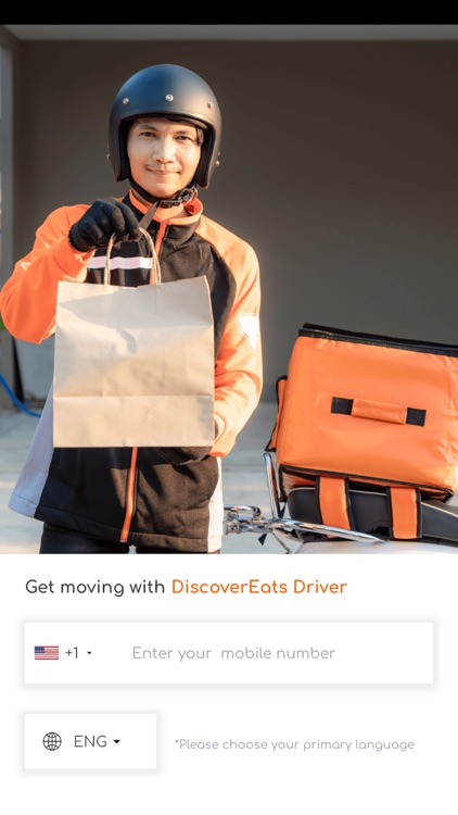 DiscoverEats Driver