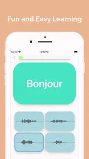learn french at home iphone screenshot 2