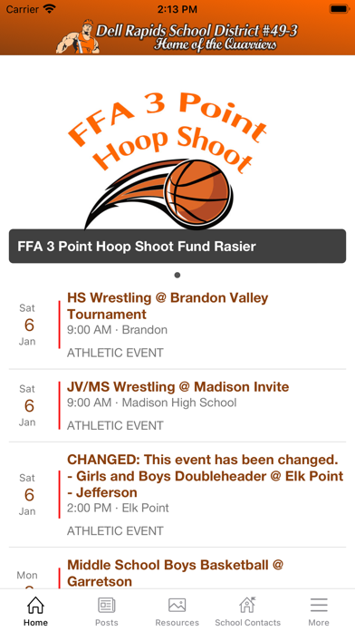 Screenshot #1 pour Dell Rapids School District
