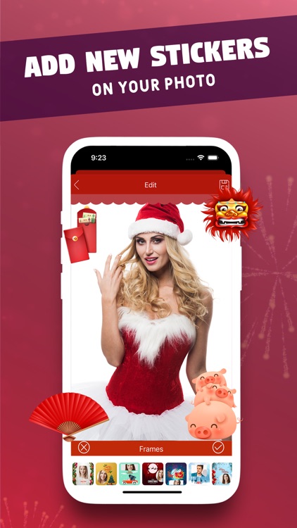 Christmas Greetings & Frames screenshot-3