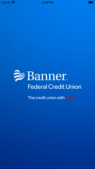Banner Federal Credit Union Screenshot