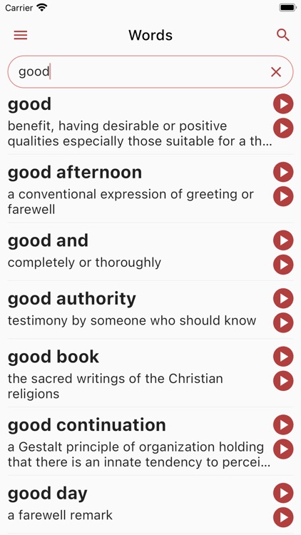 English Dictionary 2.0