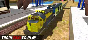 Hilly Train Taxi Adventure screenshot #1 for iPhone