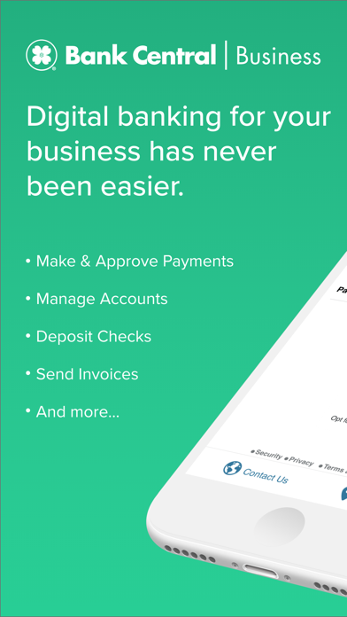 Bank Central - Business Screenshot