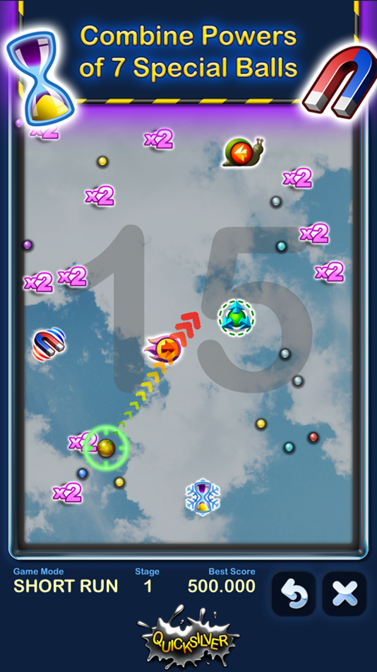 #3. Quicksilver Ball Game (iOS) 由: Mehti Ozkan