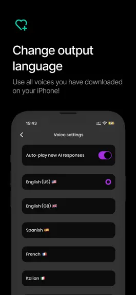 Game screenshot Talk To AI - voice AI chatbot hack