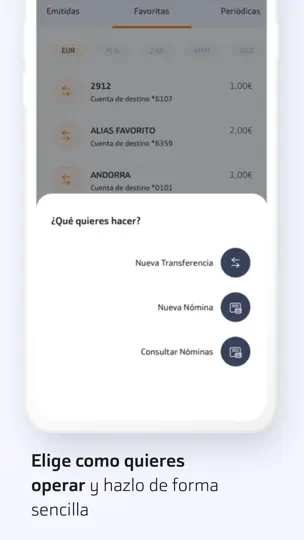 Captura de pantalla de Bankinter Empresas en iPhone 3