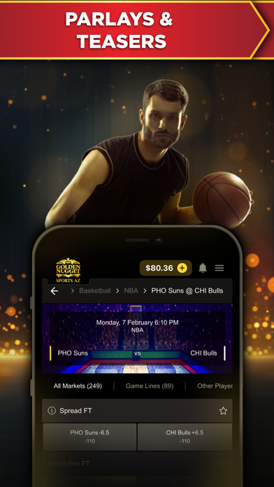 Golden Nugget AZ Sportsbook Screenshot