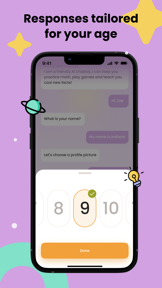 #5. Safe AI Chat Bot for Kids・Zoe (iOS) 由: OMJ Holdings Pty Ltd