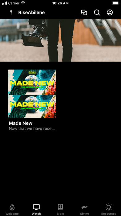 Rise Church Abilene TX Screenshot