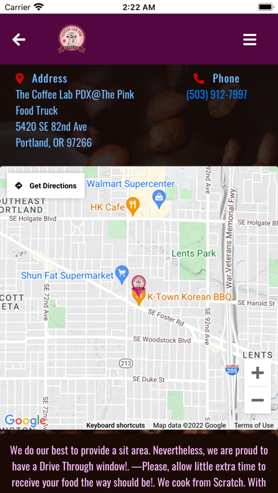 The Coffee Lab PDX Screenshot