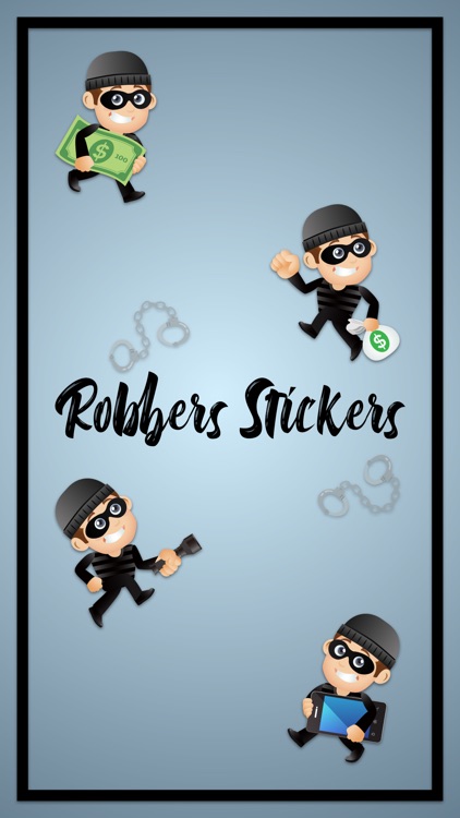 Robbers Stickers
