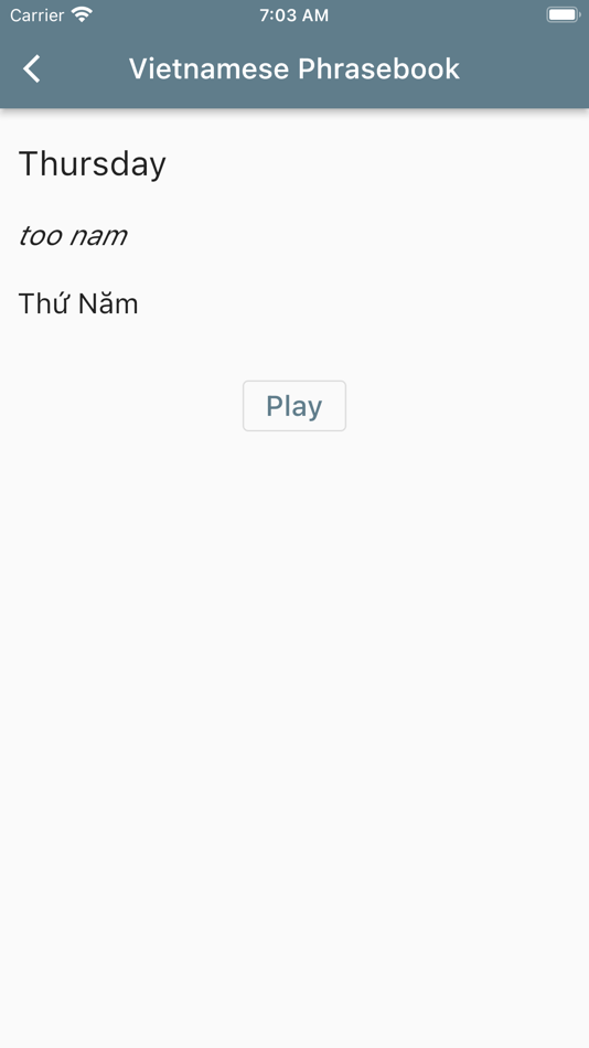 #3. Vietnamese Basic Phrases (iOS) 由: Qvyshift LLC