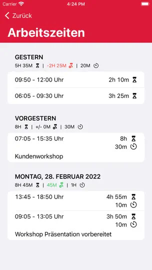 Screenshot von Arzeko auf dem iPhone 5