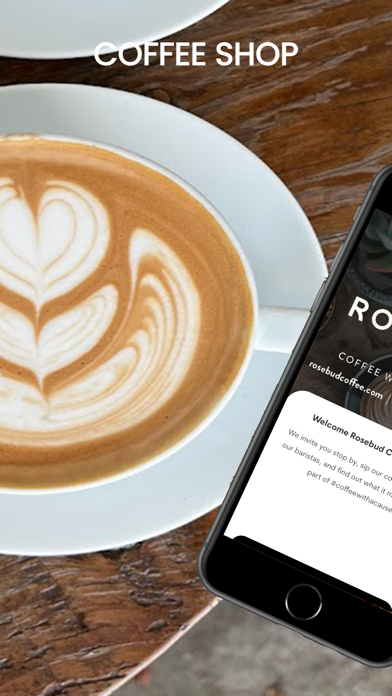 Rosebud Coffee Screenshot