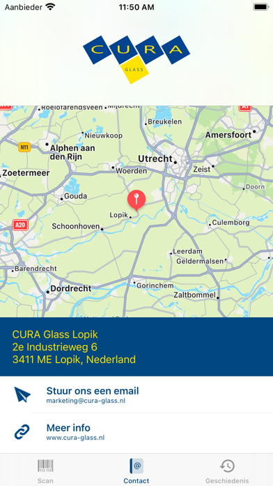 CURA Glass Screenshot