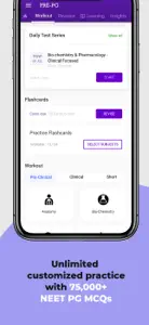 Pre PG: Clinical NEET PG NExT screenshot #4 for iPhone