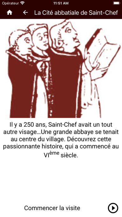 The abbey town of Saint-Chef Screenshot