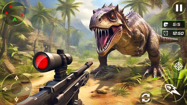 Real Wild Dino Hunting Game screenshot-4