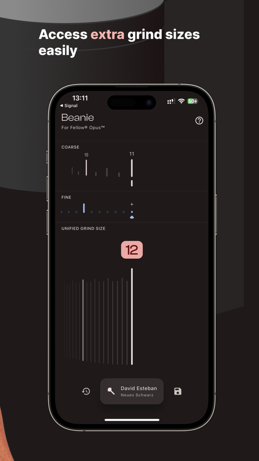 #2. Beanie - Grind Size Finder (iOS) 由: Tim Lehmann