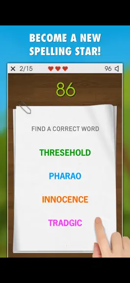 Game screenshot Spelling Master PRO apk