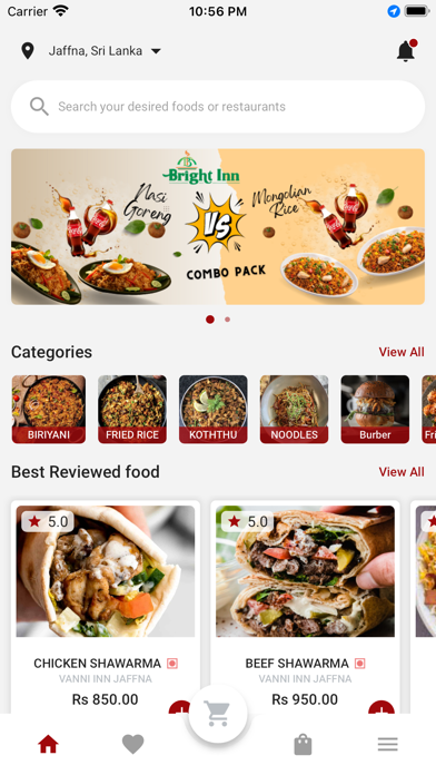 Screenshot #1 pour Coulfie Eats: Food Delivery
