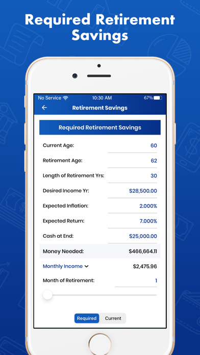 Personal Finances Screenshot