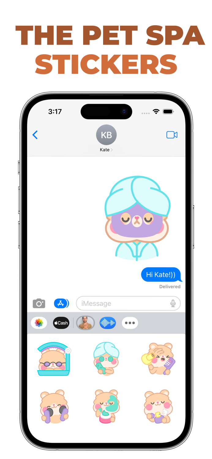 The Pet Spa stickers