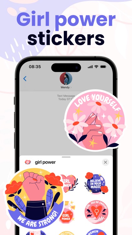 girl power different moods