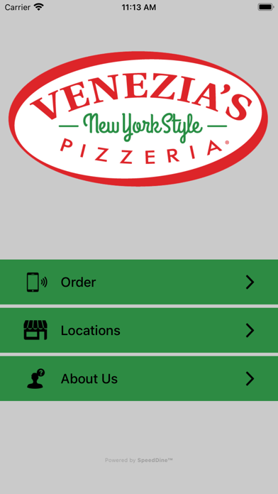 Venezias Pizzeria Screenshot