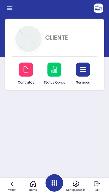 Área do Cliente - EXLote