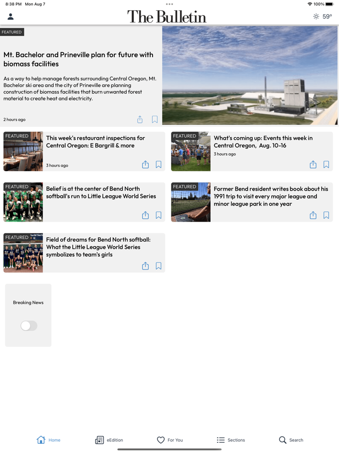 The Bulletin News and eEdition