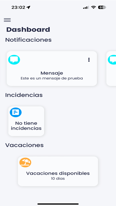 Nómina APP Screenshot