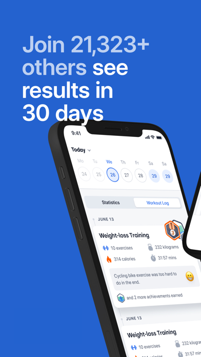 TrainMe: Home & Gym Workout Screenshot