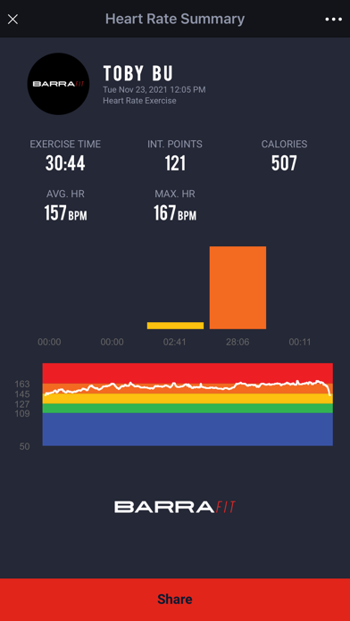 BarraFit HR Screenshot