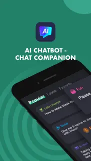 ai chatbot - chat companion iphone screenshot 1