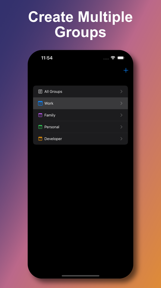 #1. Simple Week Routine (macOS) Podle: Ebey Tech LLC