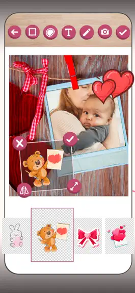 Game screenshot Love Photo Frames - Collage hack