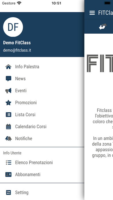 FitClass Screenshot