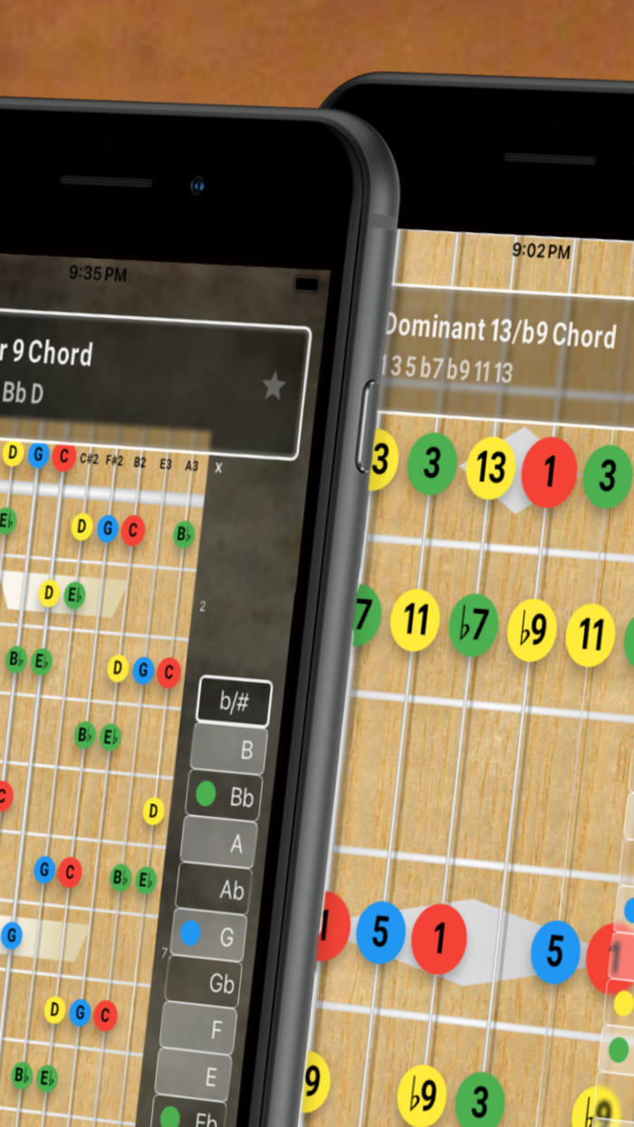 FretBoard Chords and Scales