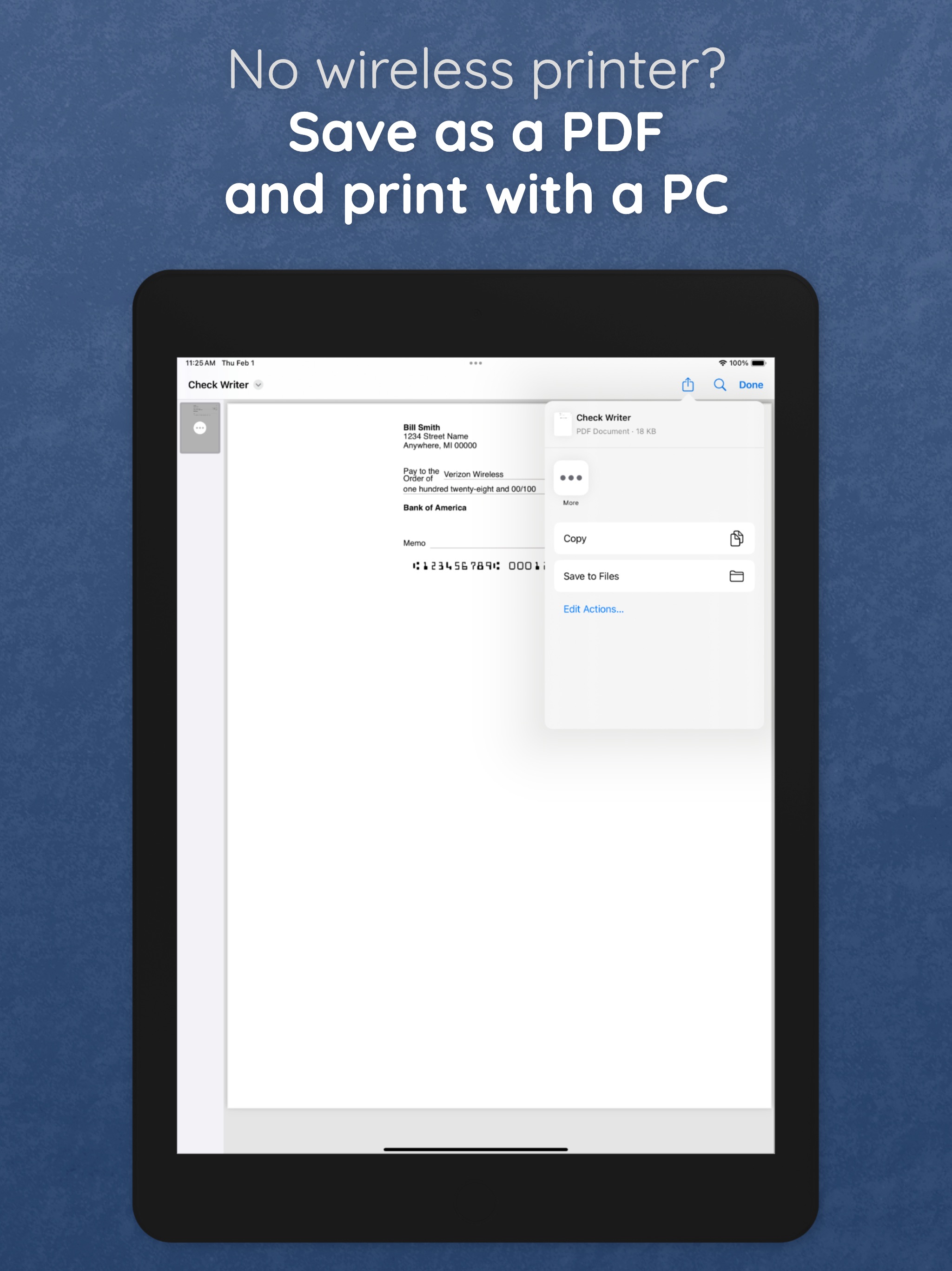 Check Writer: Print Checksのおすすめ画像5