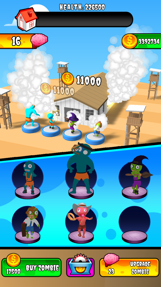 #6. Merge Zombies! (iOS) 由: Full Fat Productions Ltd