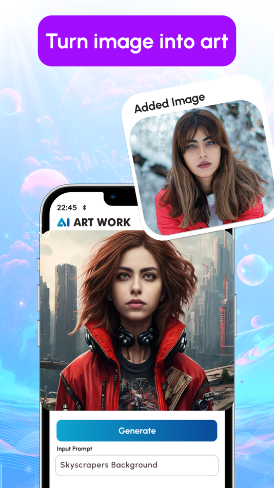 #3. GenAI - AI Art Generator (iOS) Podle: 9ft Learning & Games