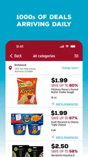 grocery outlet bargain market iphone screenshot 2