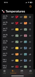 Temp Blanket screenshot #5 for iPhone