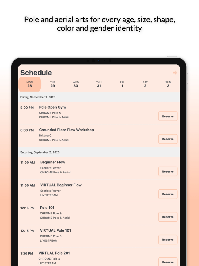 CHROME Pole and Aerial OKC