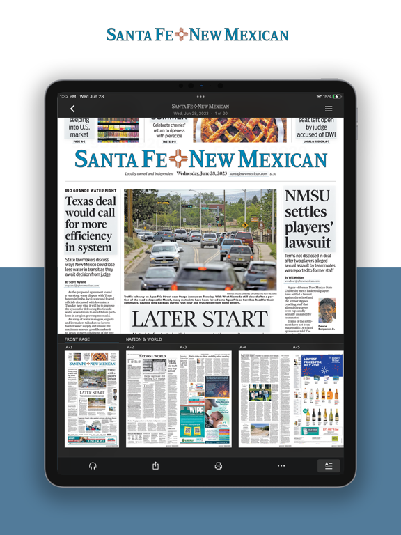 eNewMexican iPad screenshot 5 - News app