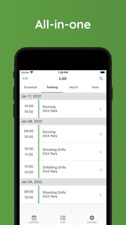 Soccer Schedule Planner screenshot-5