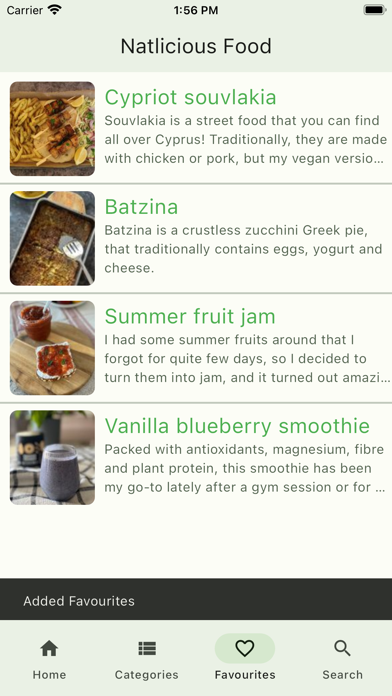 Natlicious Food Screenshot