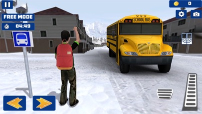 City School Bus Driving Games Screenshot